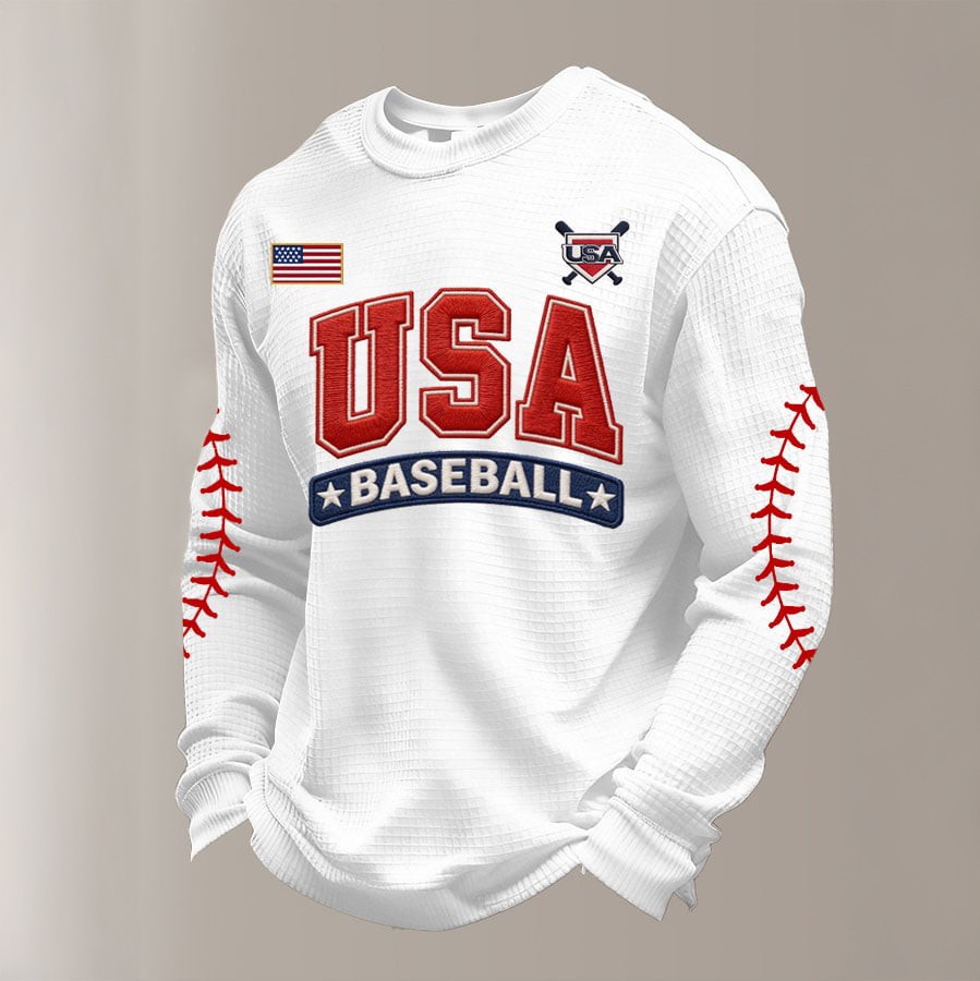 USA Baseball Team Long Sleeve Shirt 2026 World Baseball Classic Apparel Present For Fans