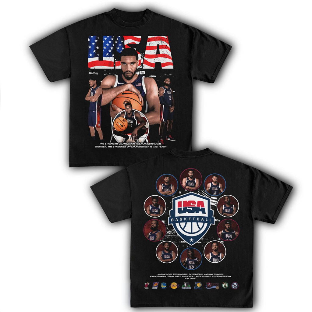 USA Basketball Team 24 T-Shirt Gifts For The Basketball Enthusiast