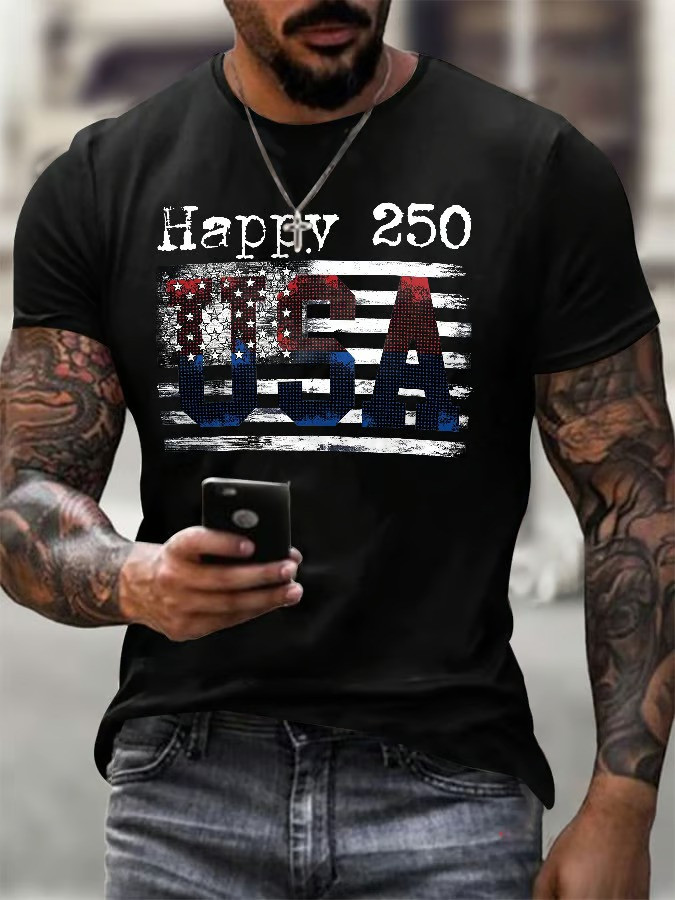 USA Camouflage Polo Shirt Patriotic 250th Anniversary Shirt Father Day's Gift IDeas