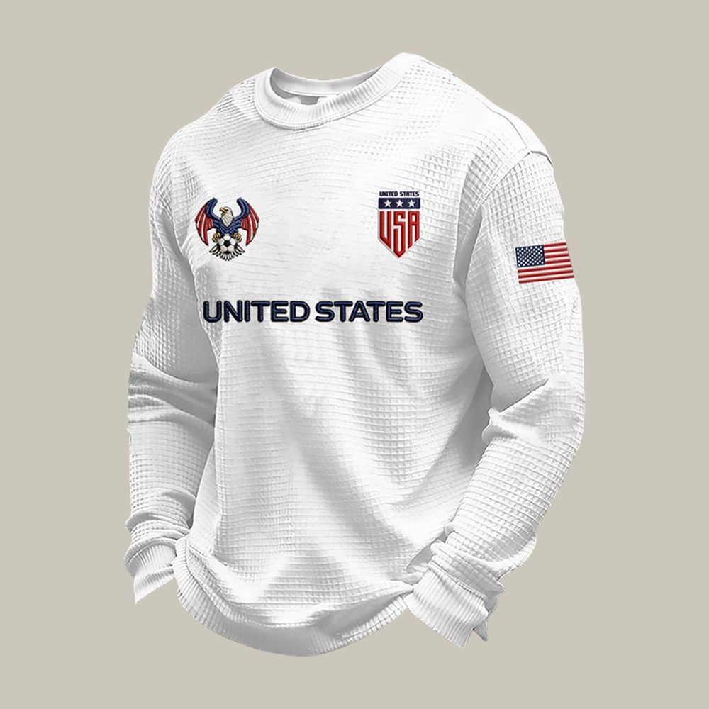 USA FIFA World Cup 2026 Eagle Long Sleeve Shirt Game Day Clothing Soccer Gear