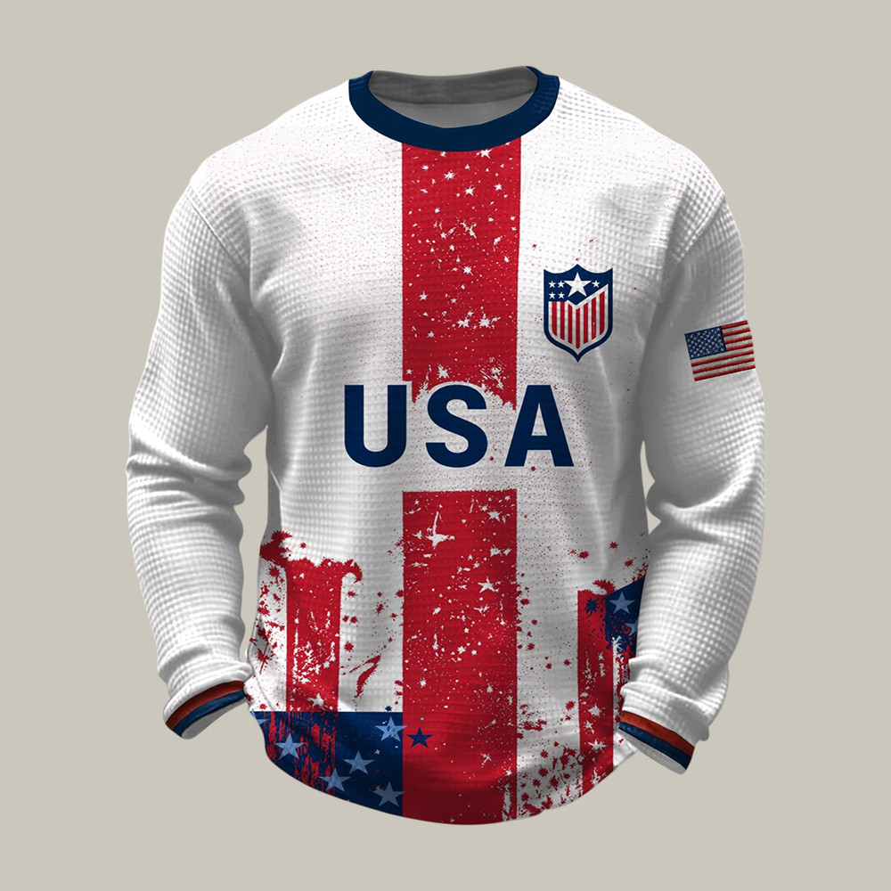 USA FIFA World Cup Team Long Sleeve Shirt Soccer Apparel Game Day Gift For Him