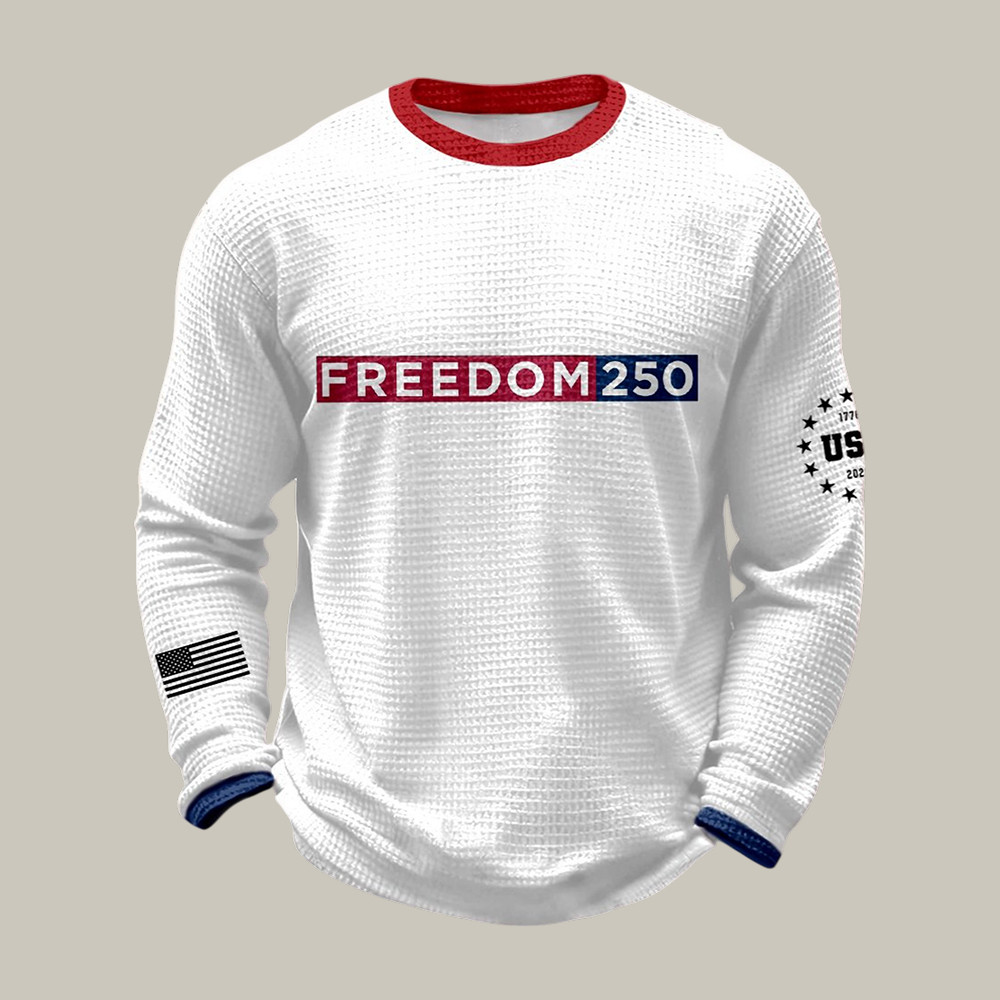 USA Freedom 250 Years Long Sleeve Shirt 1776 2026 Merch Independence Day 2026 Gift