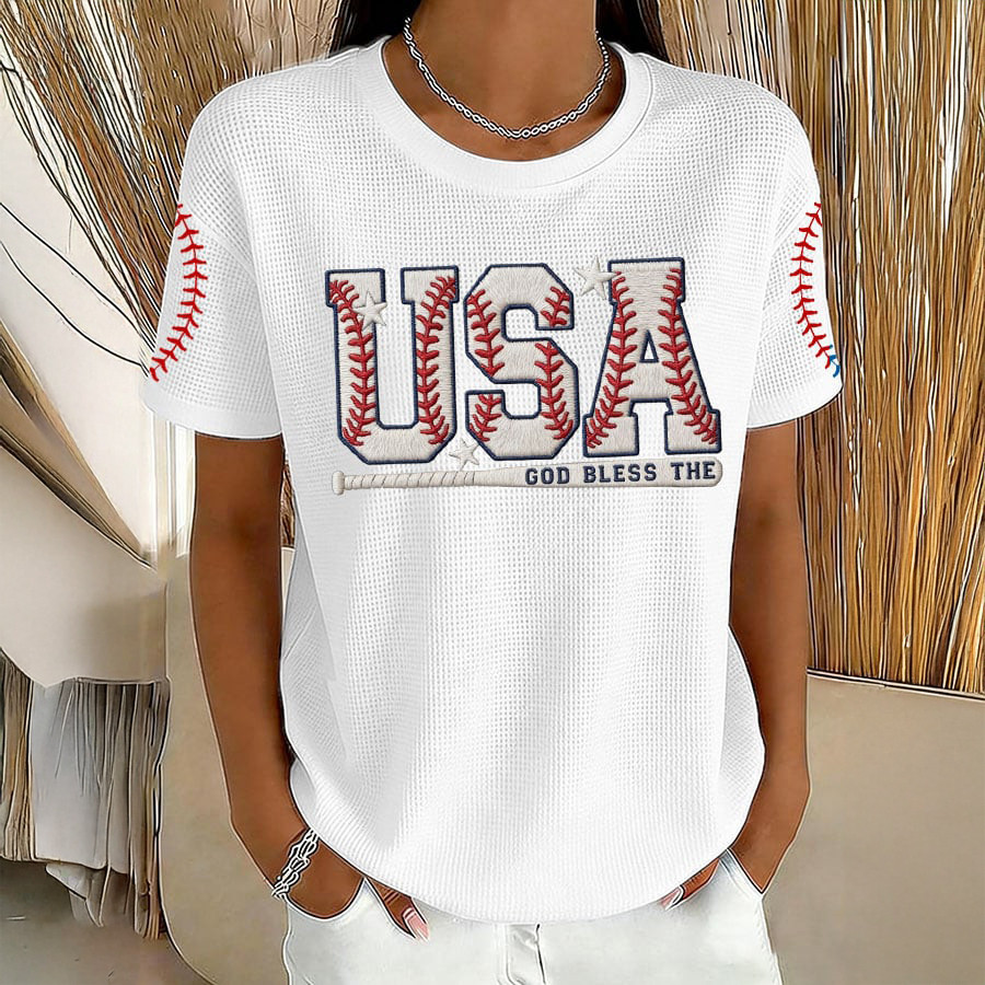 USA God Bless The T-Shirt 2026 World Baseball Classic Shirt Sport Fan Gift
