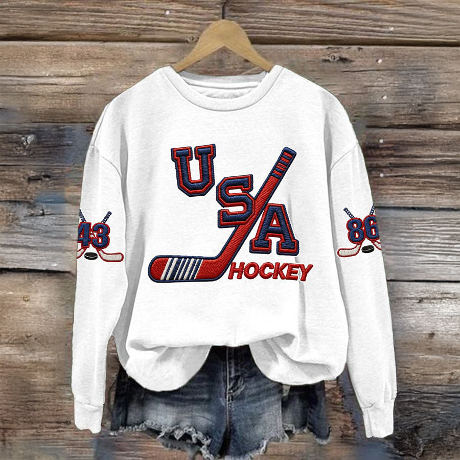 USA Hockey 2026 Winter Olympic Sweatshirt USA Hockey 2026 Winter Olympic Merch