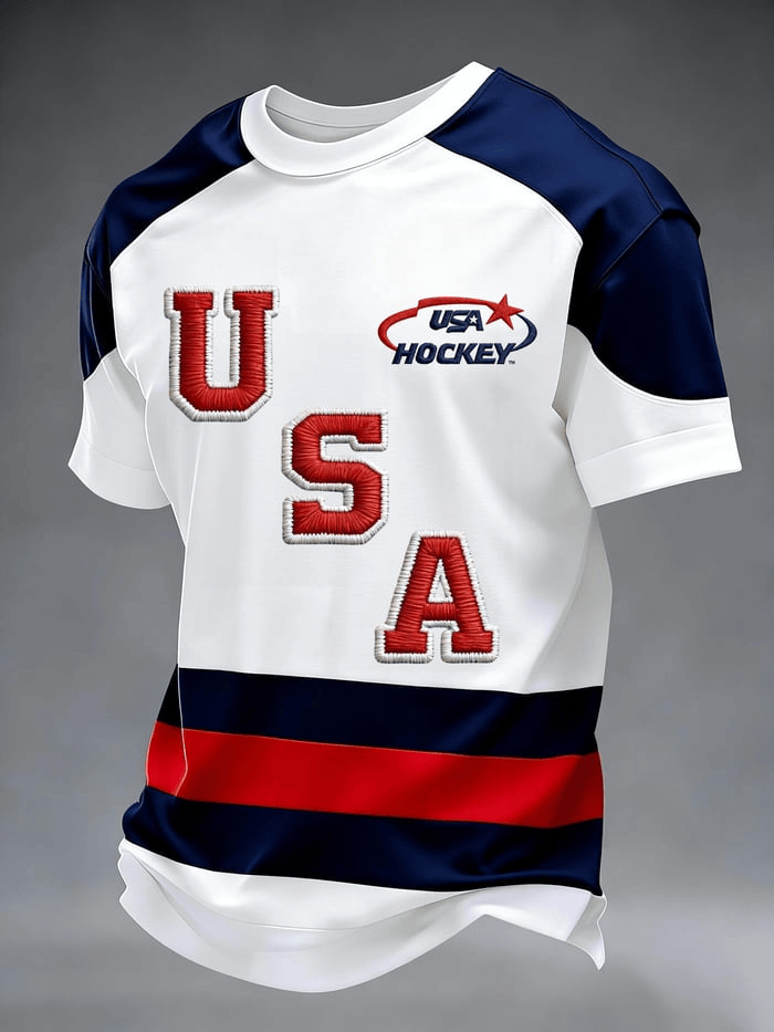 USA Hockey 2026 Winter Olympics T-Shirt Game Day Apparel Team USA Merch Best Gifts For Fans