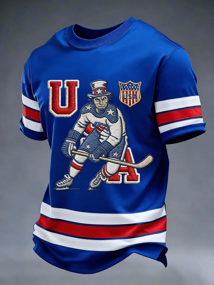 USA Hockey 2026 Winter Olympics T-Shirt Game Day Apparel Team USA Merch Ice Hockey Fan Gifts