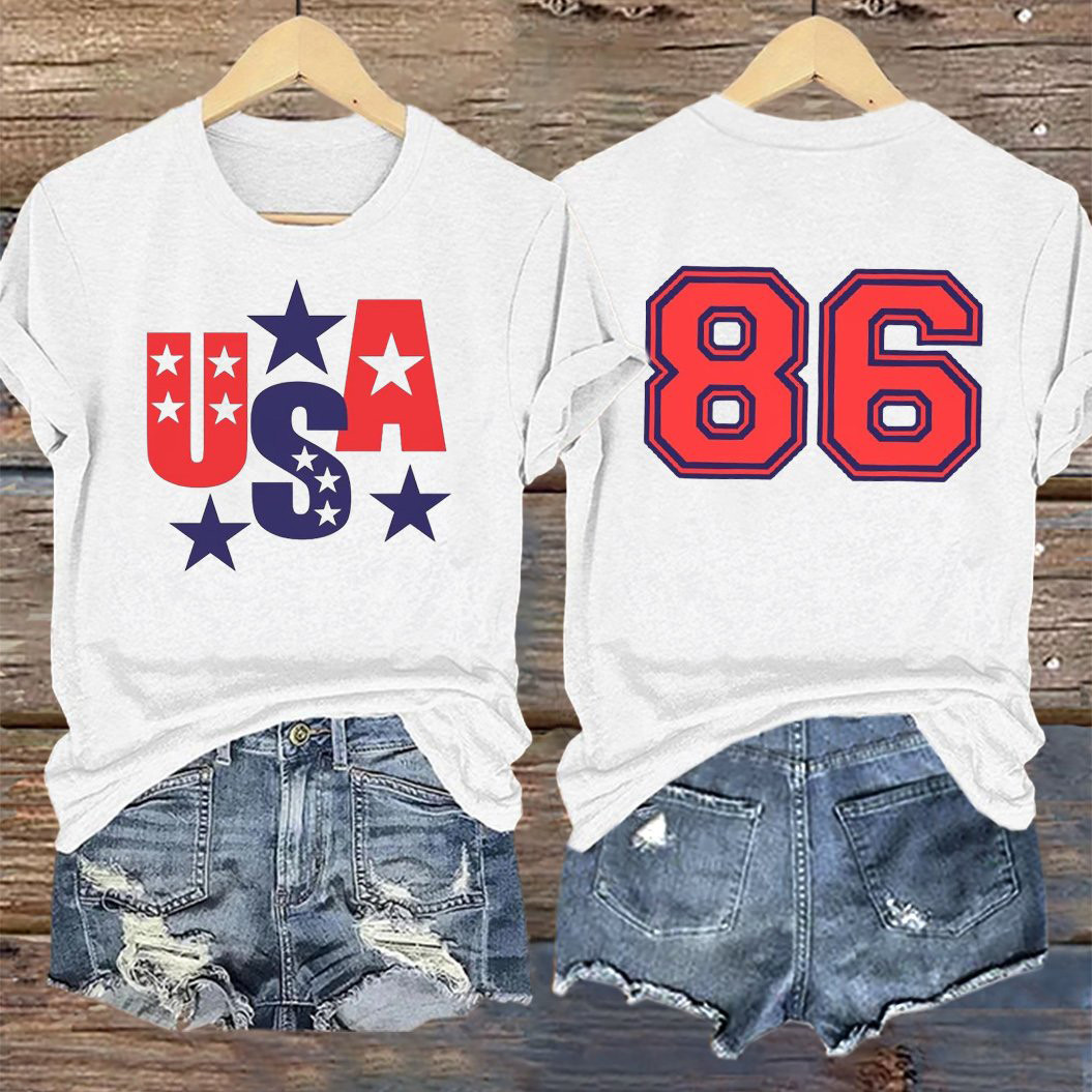 USA Hockey Gold Hughes 86 T-Shirt Jack Hughes Winning Goal Shirt Cool Gift For Fan