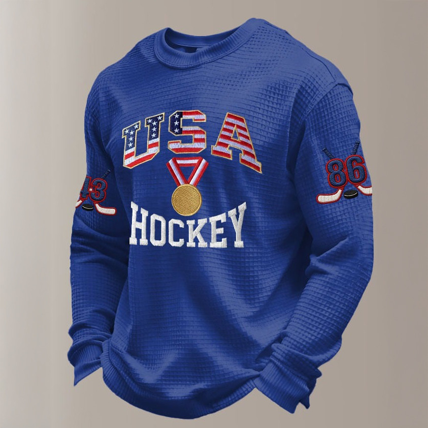 USA Hockey Gold Medal 2026 Long Sleeve Shirt USA Hockey Gold Merch Present For Fans