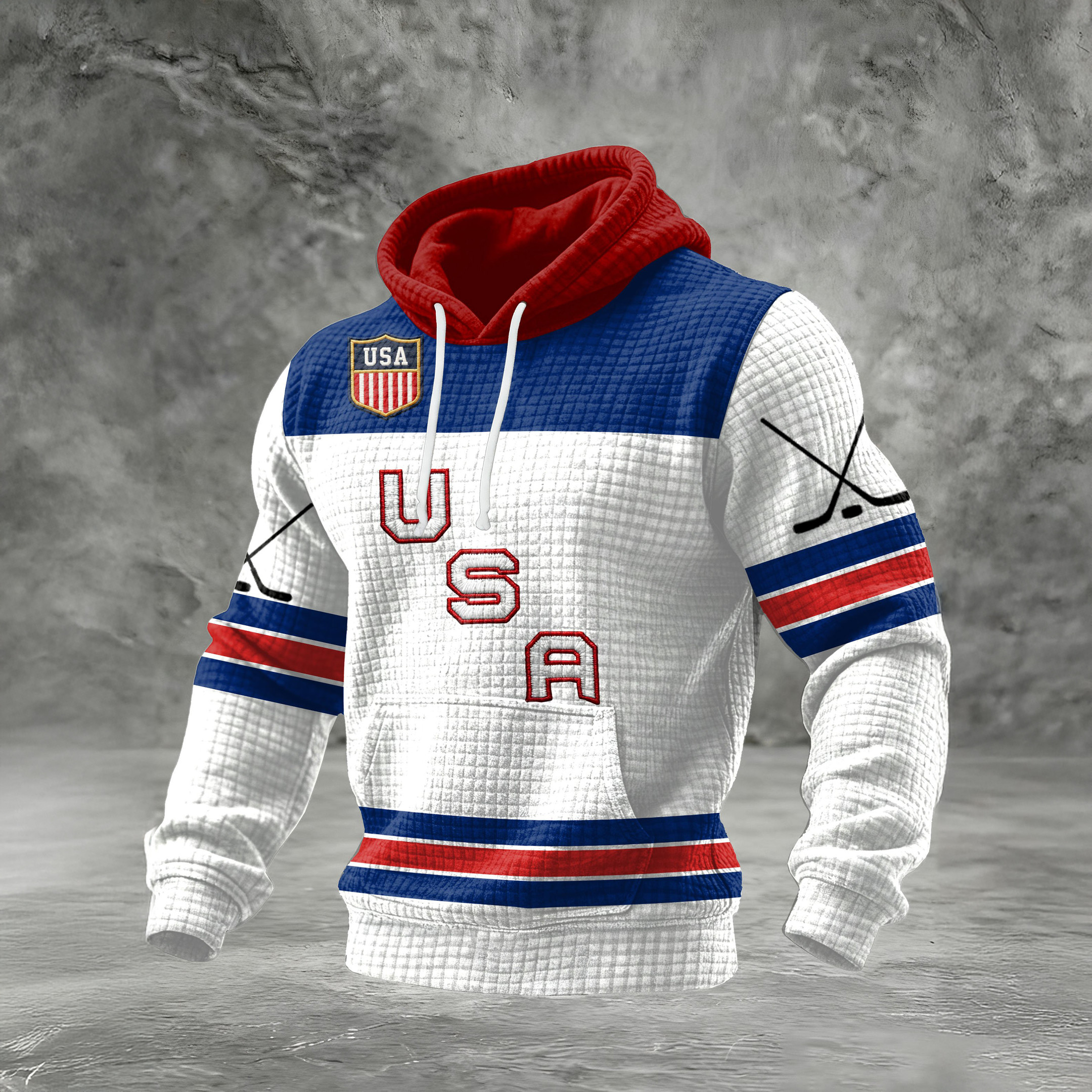 USA Hockey Team 2026 Hoodie Team USA Hockey Hooded Sweatshirt Best Gift For Husband