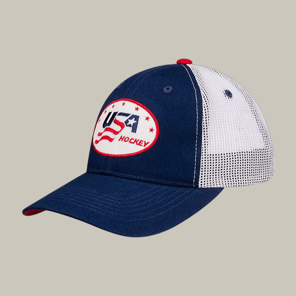 USA Hockey Team Milano Cortina 2026 Winter Olympic Trucker Hat USA Hockey Gold Merch Gift For Fan