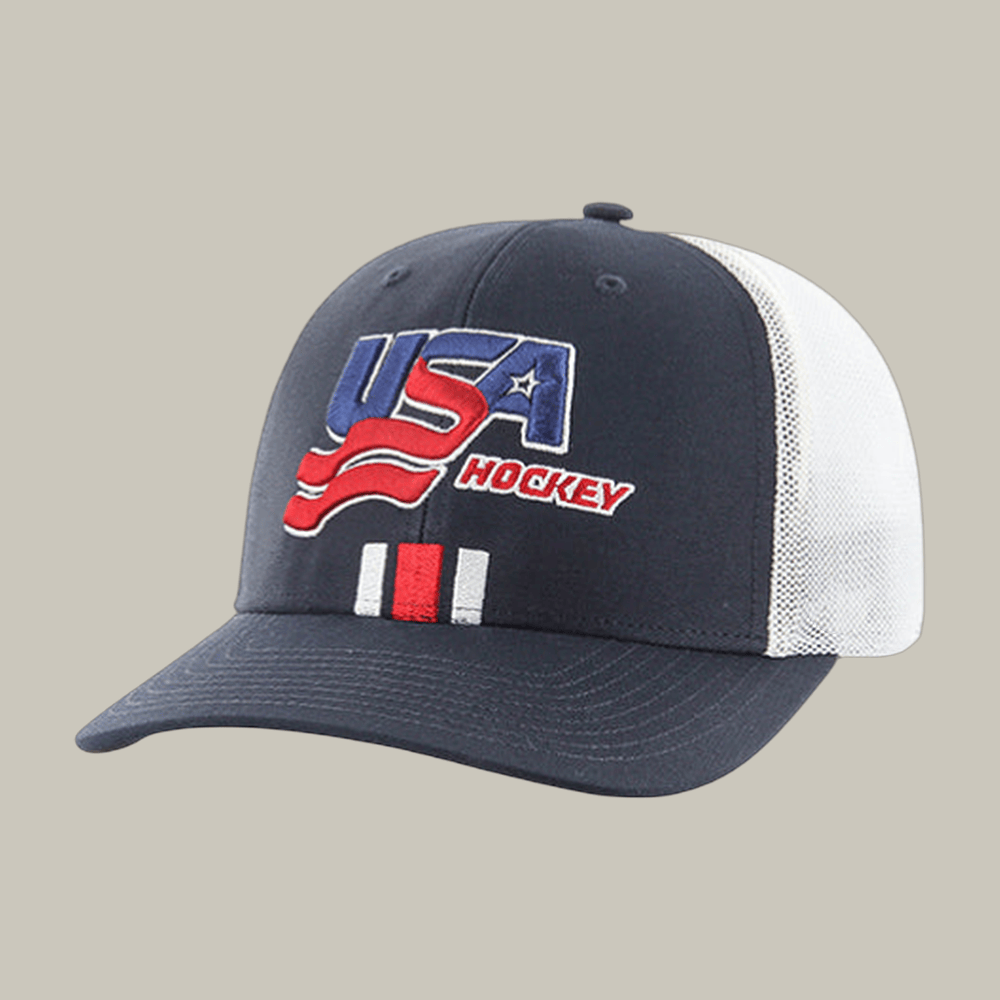 USA Hockey Team Winter Olympic 2026 Trucker Hat Team USA Hockey Merch Fan Gift Idea