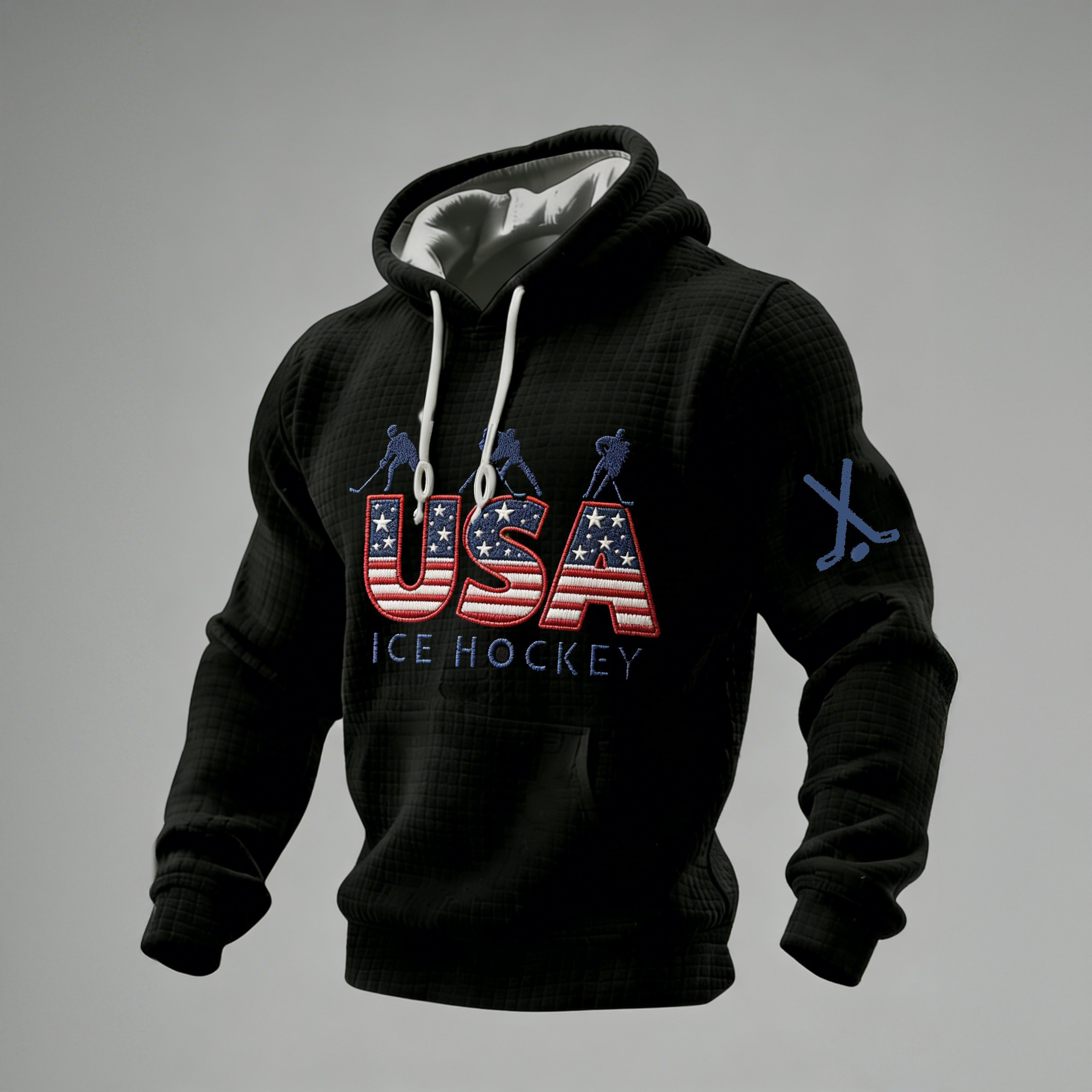 USA Ice Hockey 2026 Winter Olympic Hoodie USA Hockey Gold Apparel Cool Gift For Fans