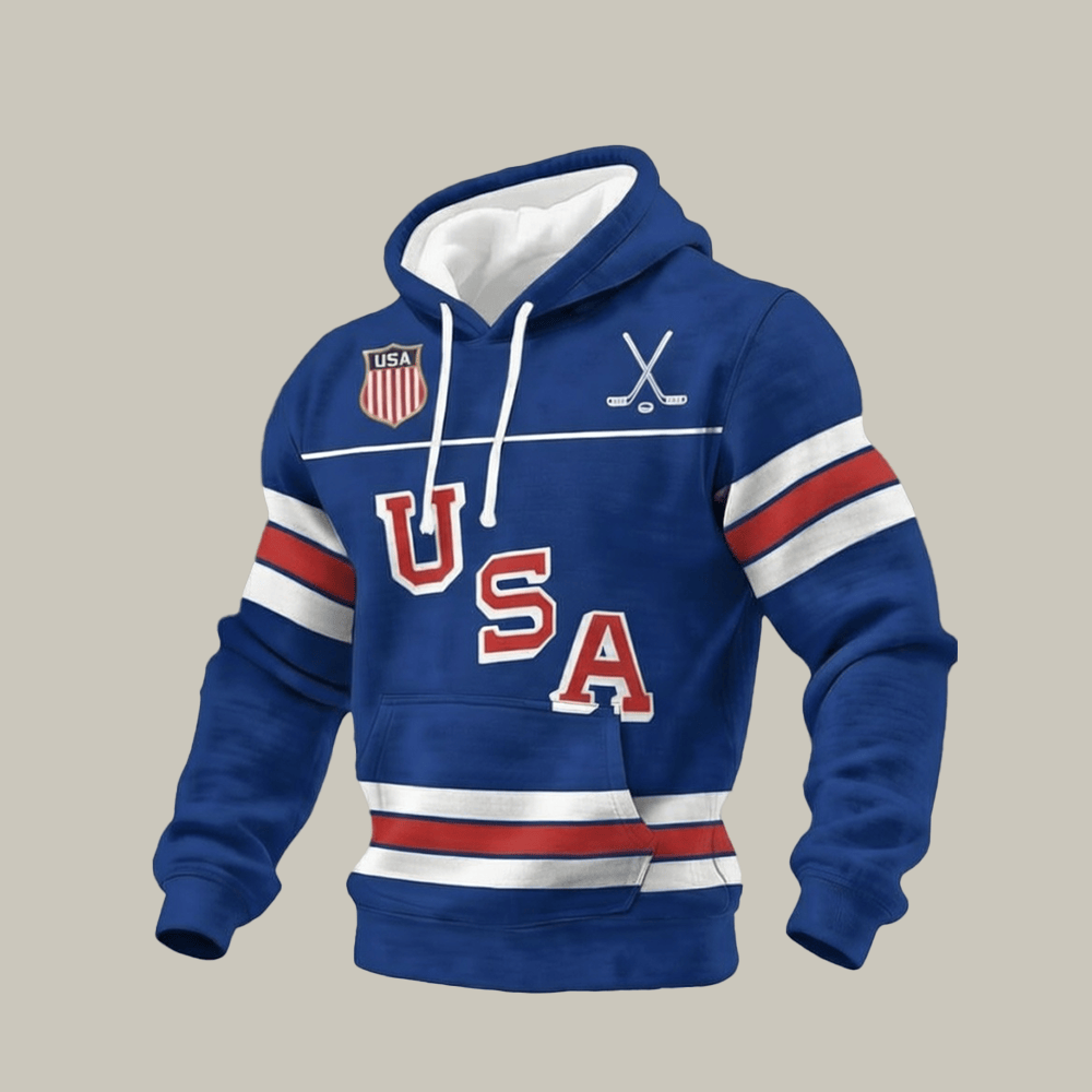 USA Ice Hockey 2026 Winter Olympics Hoodie USA Hockey Gold Medal Merch Fan Gift Idea