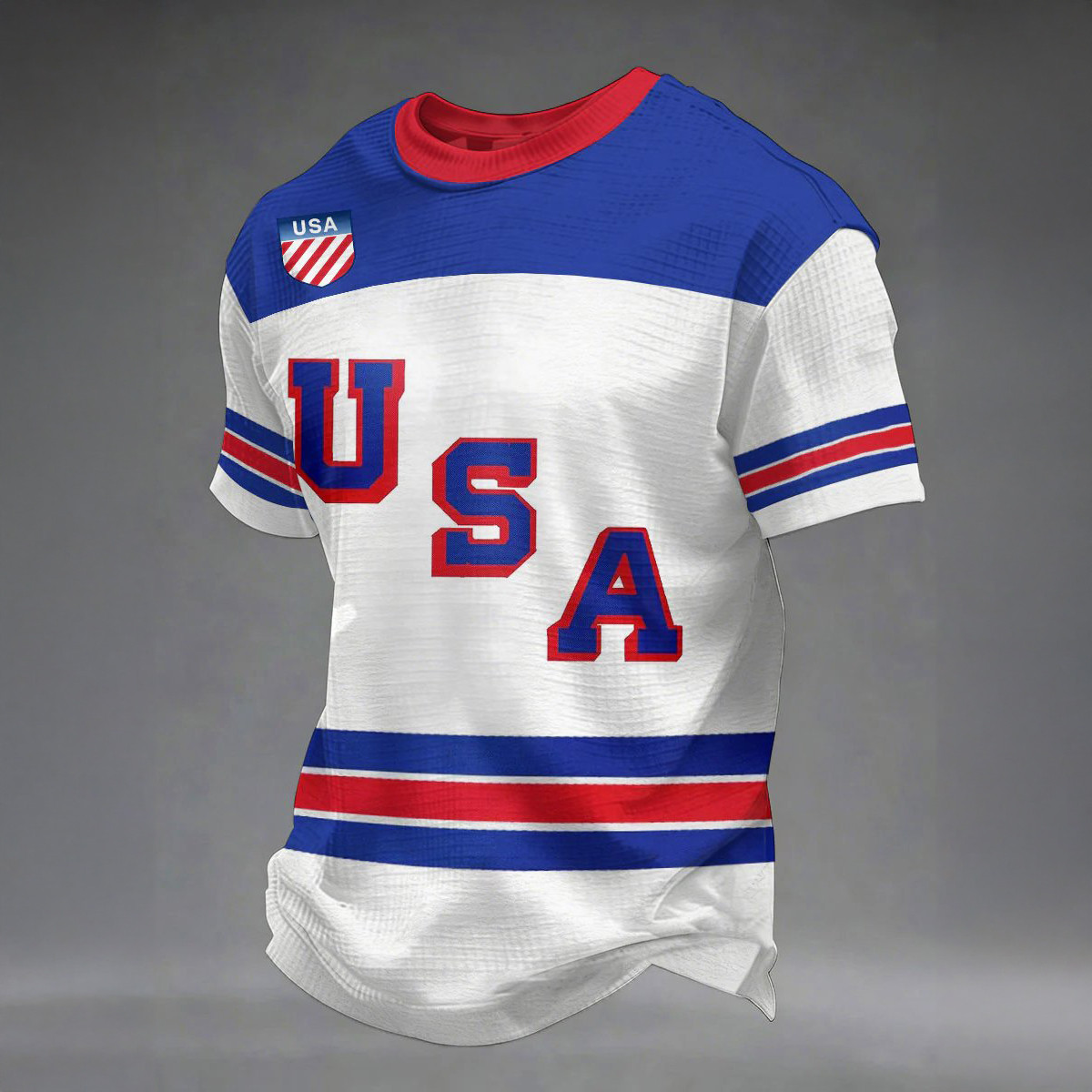 USA Ice Hockey Stripes T-Shirt Team USA Olympic 2026 Shirt Best Gift For Fans