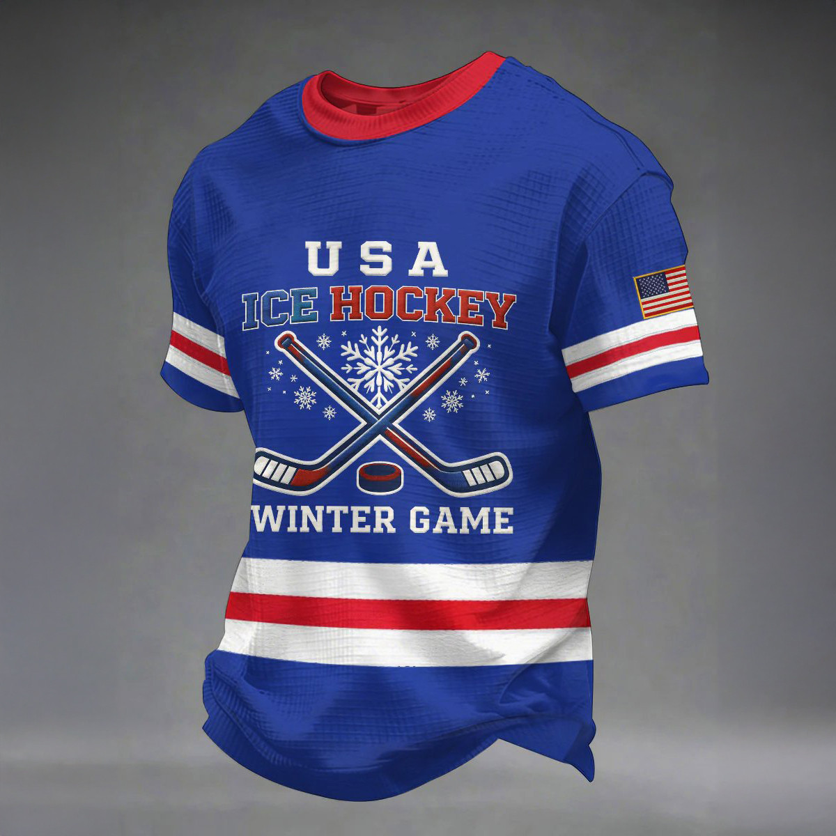USA Ice Hockey Winter Game T-Shirt USA Hockey Team 2026 Shirt Gift For Him