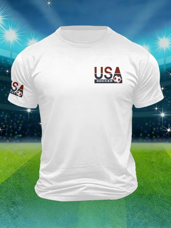 USA Soccer Club T-Shirt World Cup 2026 Fan Gear Best Gift For American Football Supporters