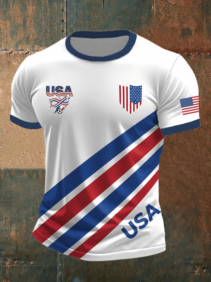 USA Soccer FIFA 2026 World Cup T-Shirt Game Day Clothes Gifts For Brother Soccer Supporters