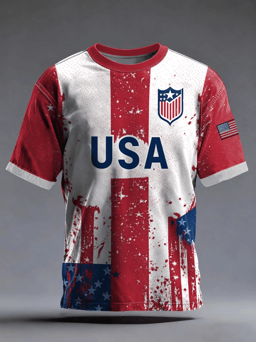 USA Soccer FIFA 2026 World Cup T-Shirt Men's Game Day Apparel USA Soccer Supporters Gifts