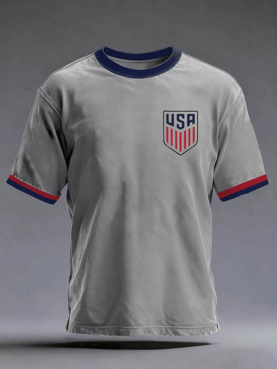 USA Soccer FIFA 2026 World Cup T-Shirt Men's Game Day Clothing Gifts For Son Soccer Lovers