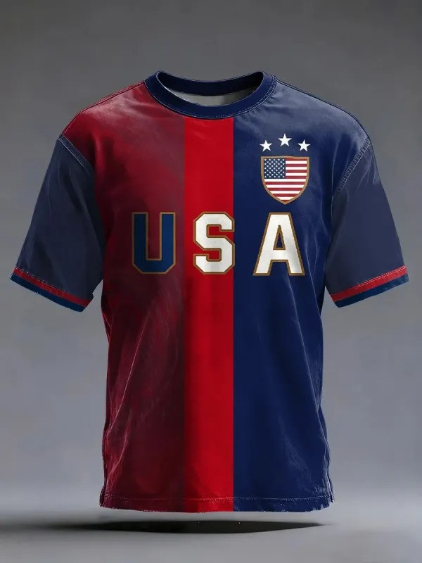 USA Soccer Heritage T-Shirt World Cup 2026 American Fan Gear Best Gift For Football Lovers