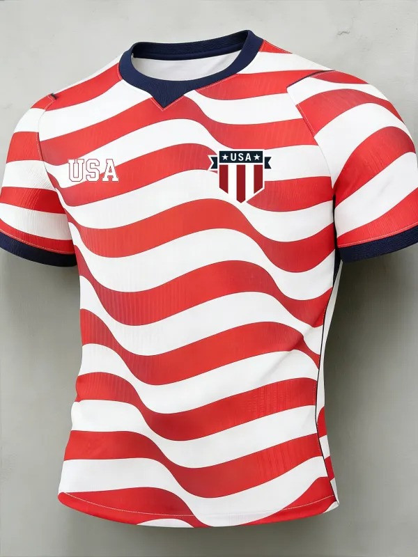 USA Soccer T-Shirt World Cup 2026 Fan Jersey Clothing Best Gift For Football Lovers