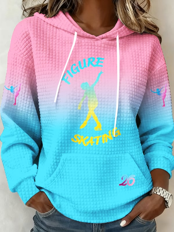 USA Team 2026 Figure Skating Olympics Hoodie Best Gifts For Ice Skaters