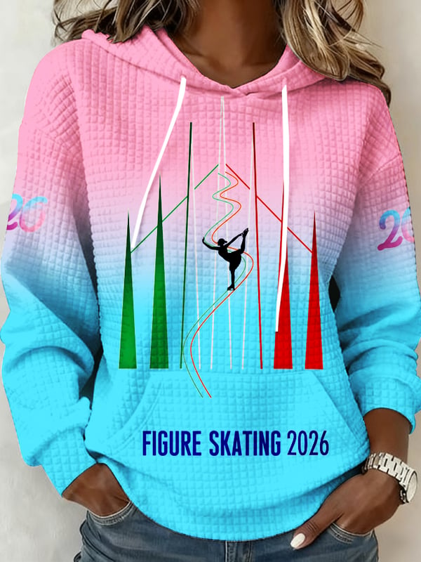 USA Team 2026 Figure Skating Olympics Hoodie Figure Skating Apparel Gifts For Mom