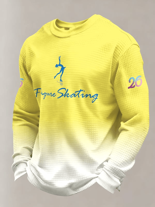 USA Team 2026 Figure Skating Olympics Long Sleeve T-Shirt Figure Skating Gift Ideas