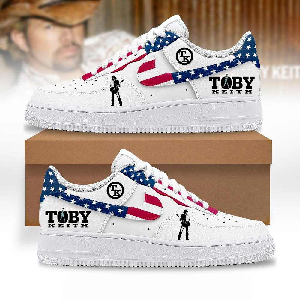 USA Toby Keith Limited Edition Nike Air Force 1 Gifts For Boyfriend