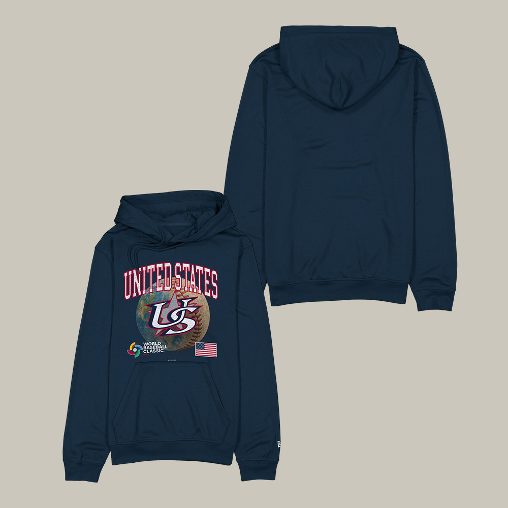 USA World Baseball Classic 2026 Hoodie Game Day Hooded Sweatshirt Baseball Lover Gift