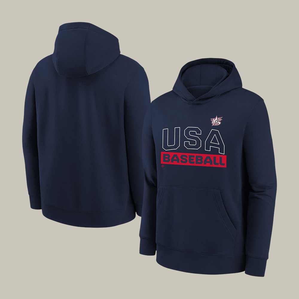 USA World Baseball Classic Club Hoodie Game Day Clothing Baseball Fan Gears