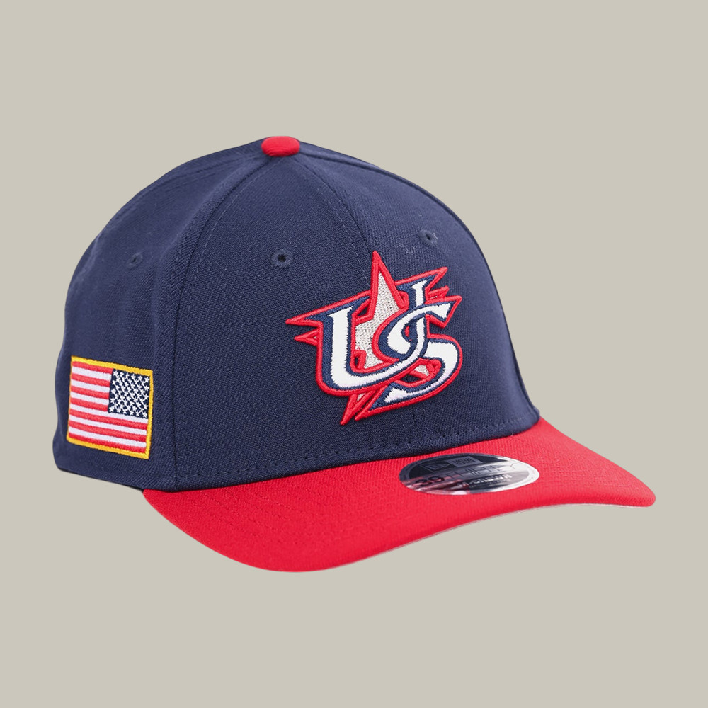 USA World Baseball Classic Hat American Flag Logo Baseball Merch Fan Gift Idea