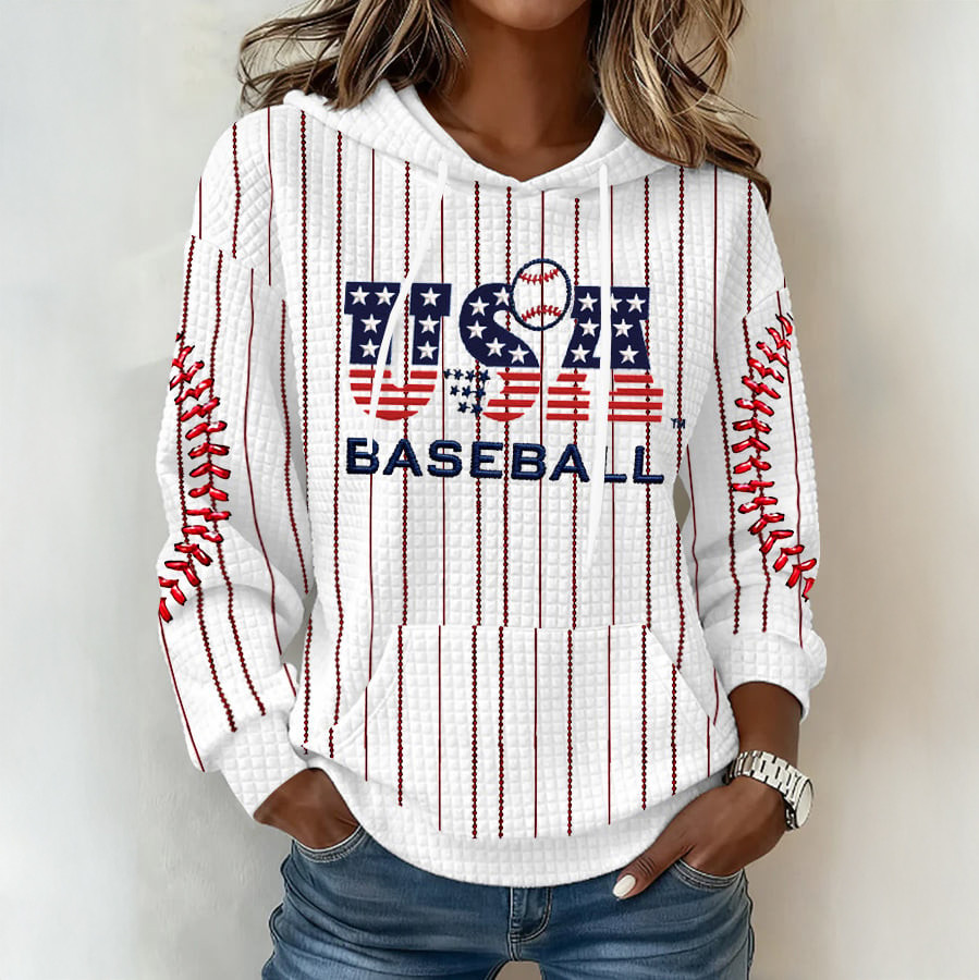 USA World Baseball Classic Hoodie Baseball Graphic Apparel Cool Gift For Fans