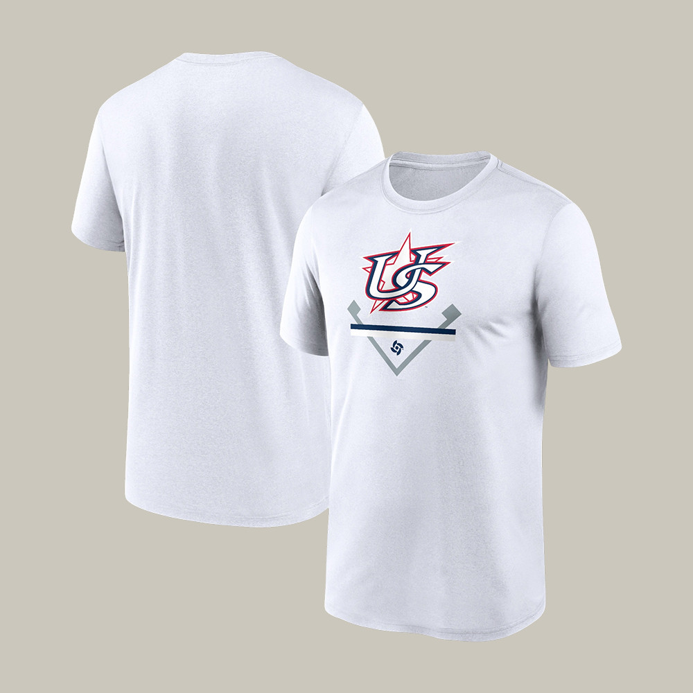 USA World Baseball Classic Icon T-Shirt Baseball Graphic Tee Cool Gift For Fans