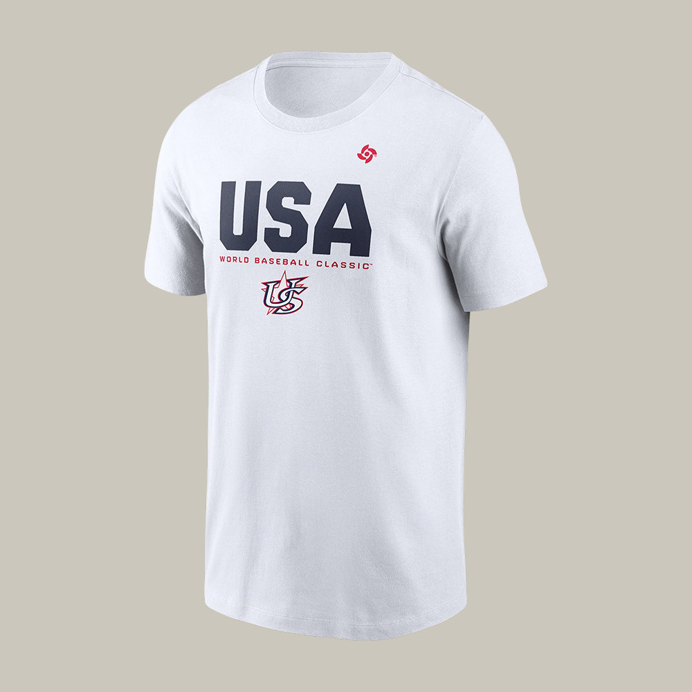 USA World Baseball Classic Icon T-Shirt Team USA Baseball Score Merch Fan Gift Ideas