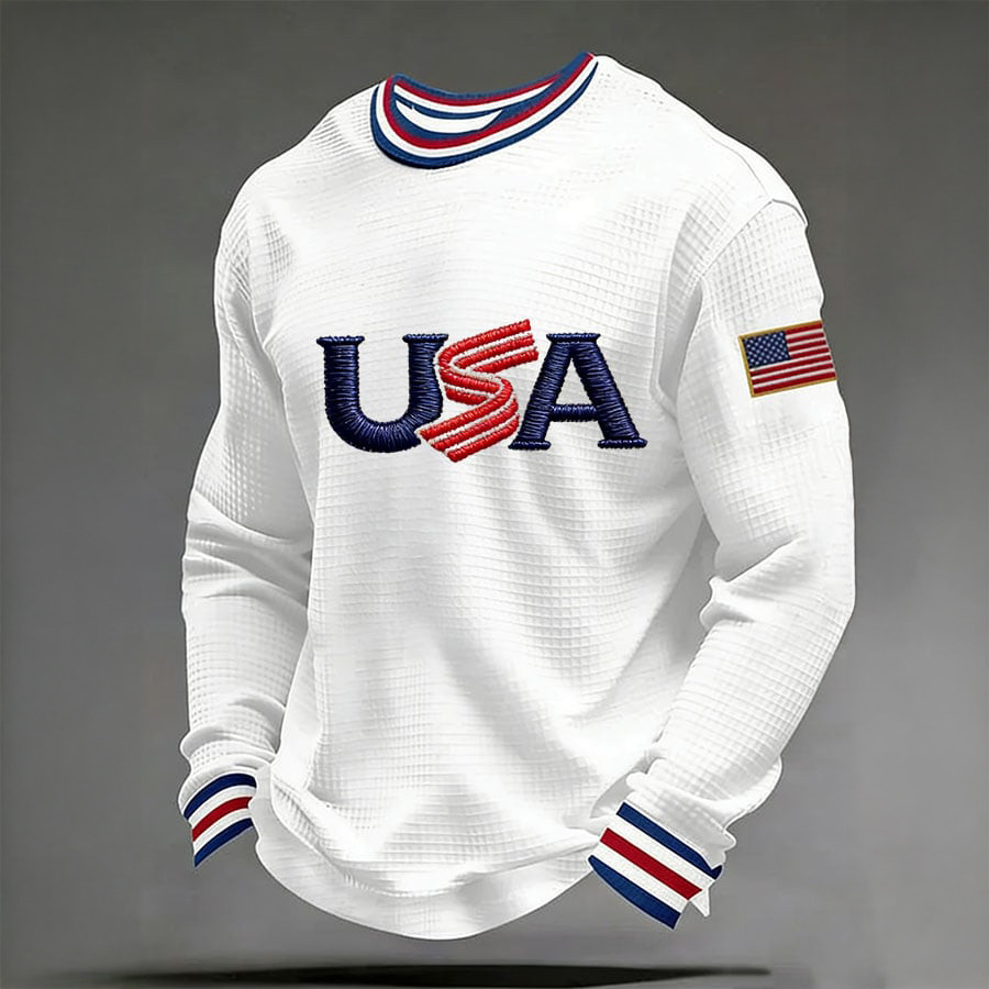 USA World Baseball Classic Long Sleeve Shirt Team USA Baseball Apparel Fan Grea