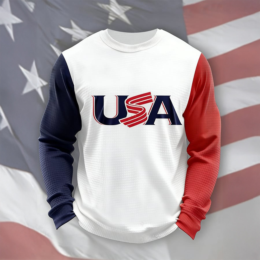USA World Baseball Classic Long Sleeve Shirt Team USA Baseball Score Merch Fan Gift For Men