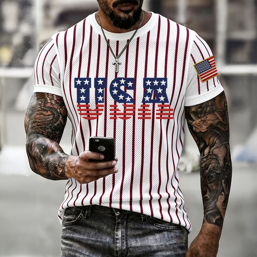 USA World Baseball Classic T-Shirt Game Day USA Baseball Clothes Gift For Him