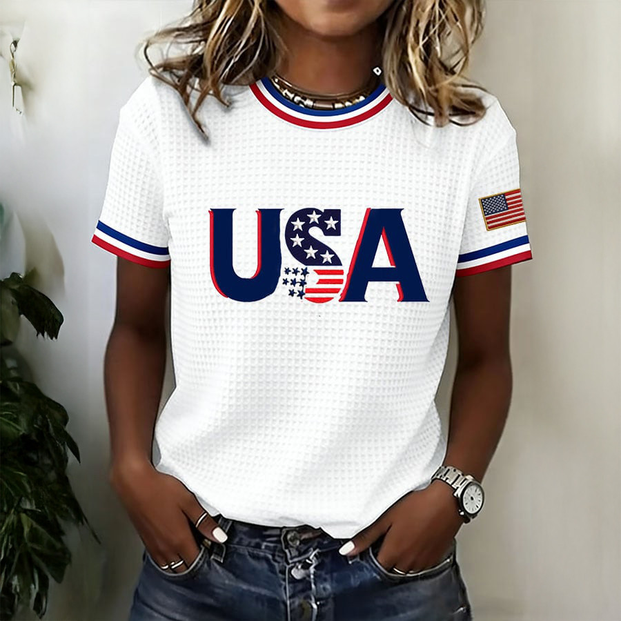 USA World Baseball Classic T-Shirt USA Baseball Clothes Present For Girlfriend