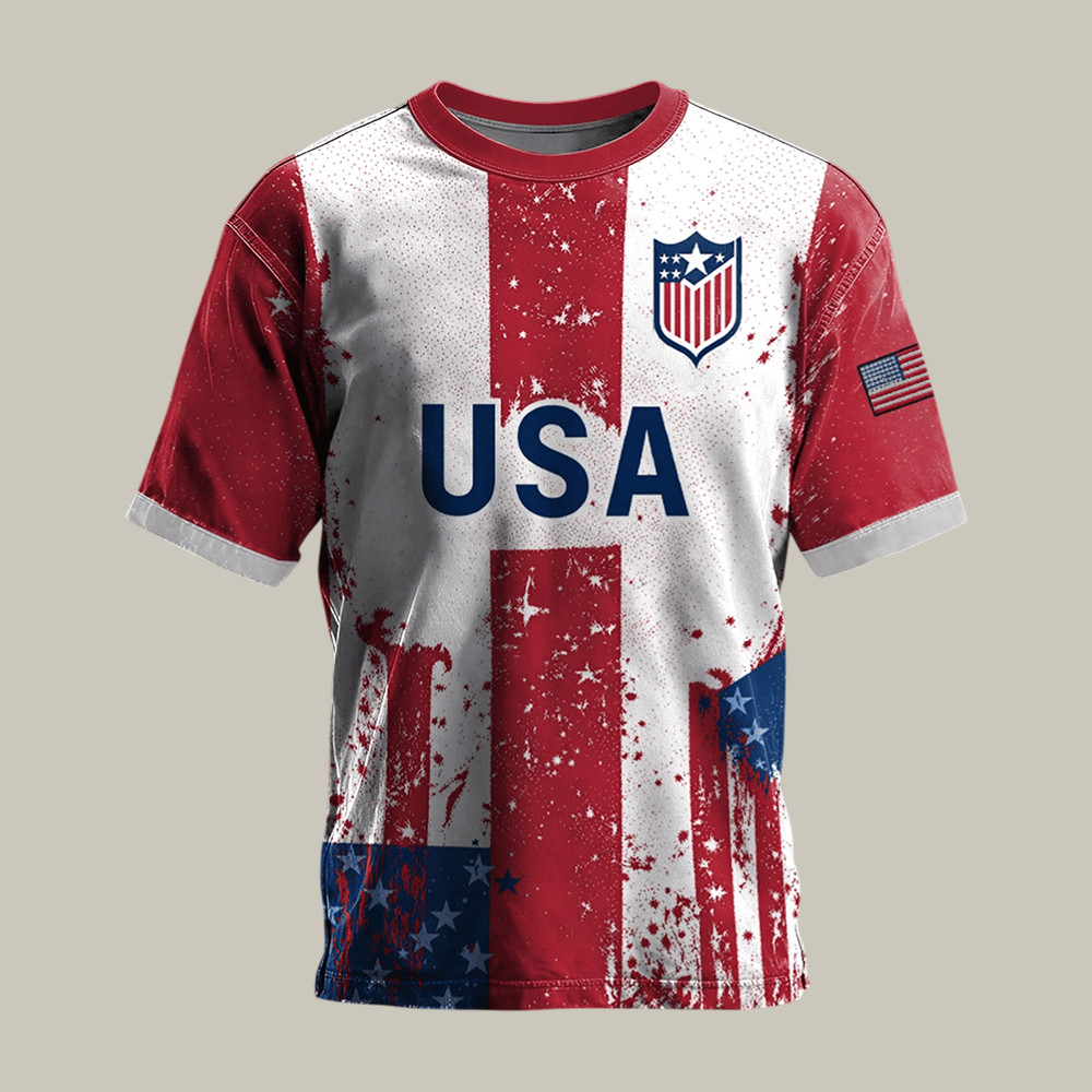 USA World Cup 2026 Group Stage Matches T-Shirt Soccer Fan Merch Gift For Dad