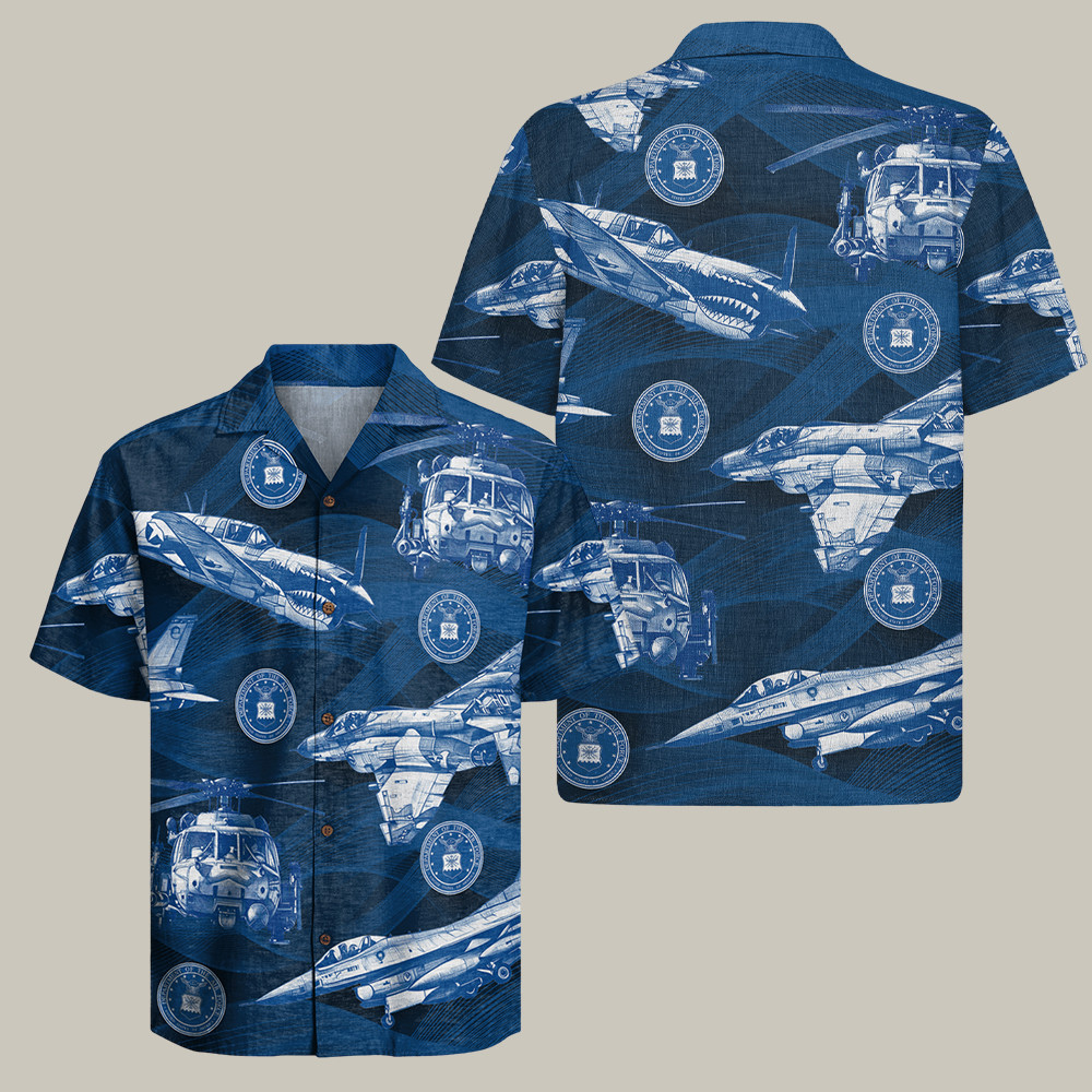 USAF 78Th Anniversary Hawaiian Shirt Airman Pride Shirt USAF Apparel Gifts For Father