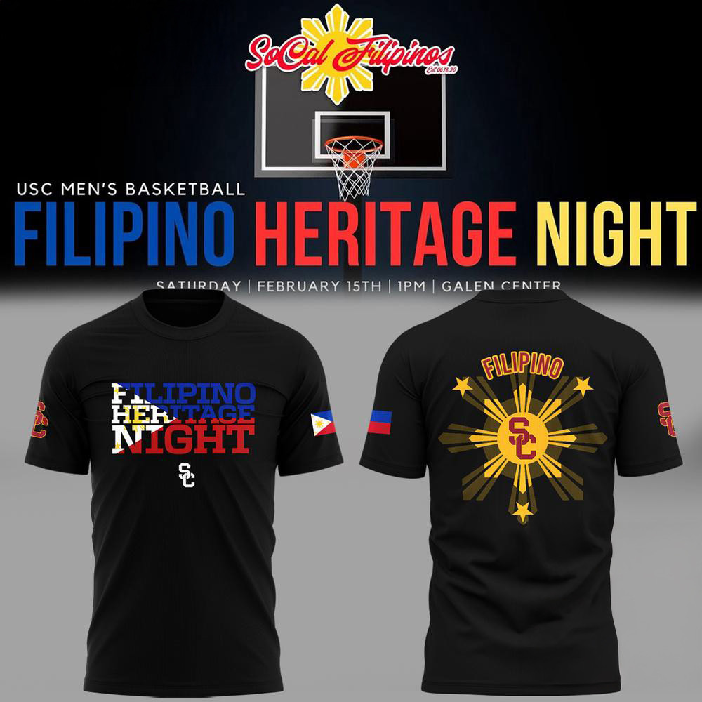 USC Trojans Filipino Heritage Night Shirt Gifts For Filipino Trojans Fans