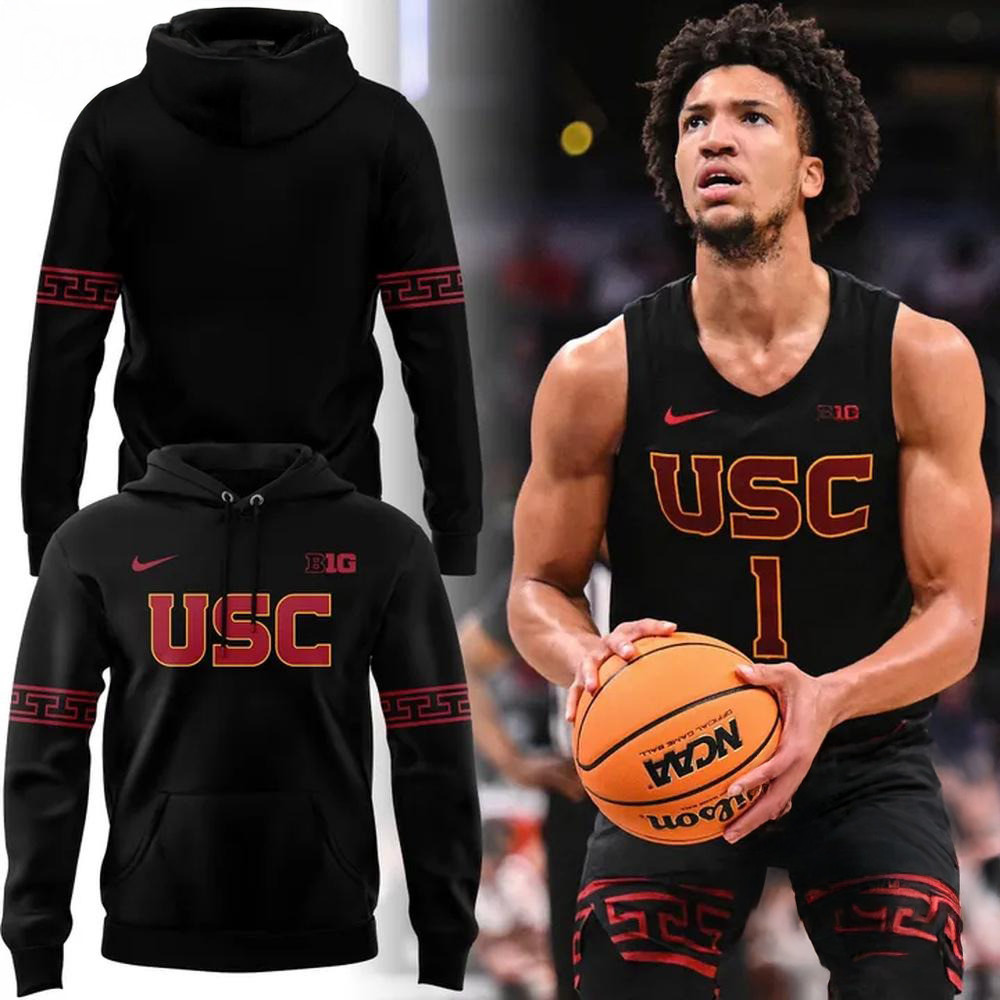USC Trojans Special BIG Basketball Tournament 2025 Hoodie Great Gifts For Basketball Fans
