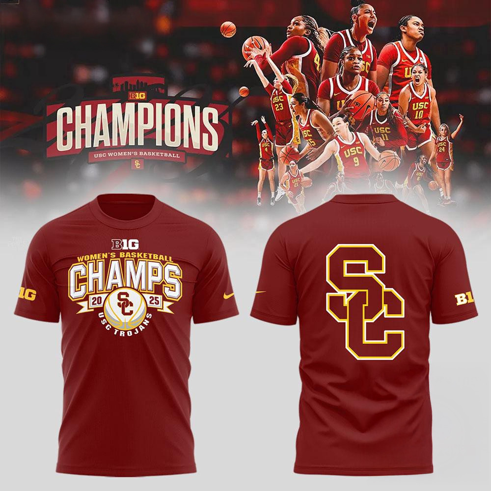 USC Trojans Women's Basketball 2025 Champions Shirt Gifts For The Basketball Enthusiast