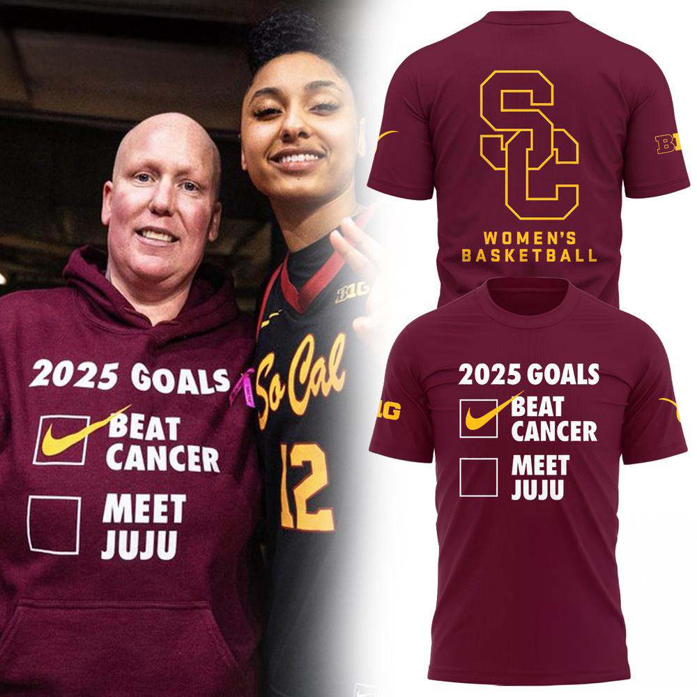 USC Trojans Women's Basketball Beat Cancer Shirt Best Gifts For Basketball Lovers