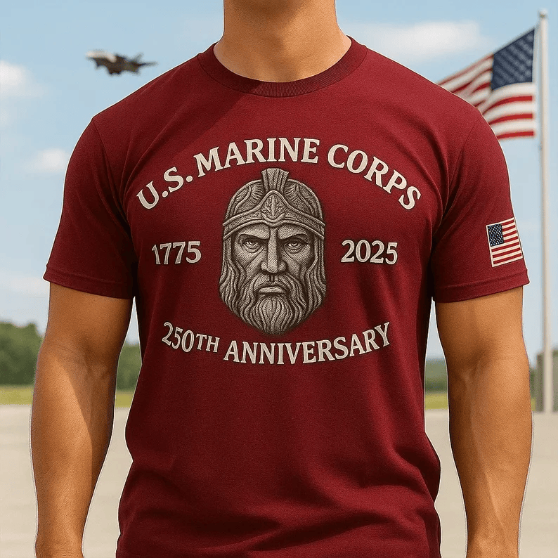 USMC 250Th Anniversary 1775 2025 T-Shirt Marines Shirt Gifts For Marine Corps Veterans