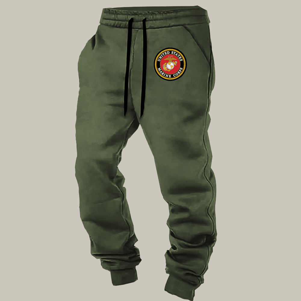 USMC 250th Anniversary Sweatpants Semper Fidelis Usmc Apparel Usmc Gifts For Him