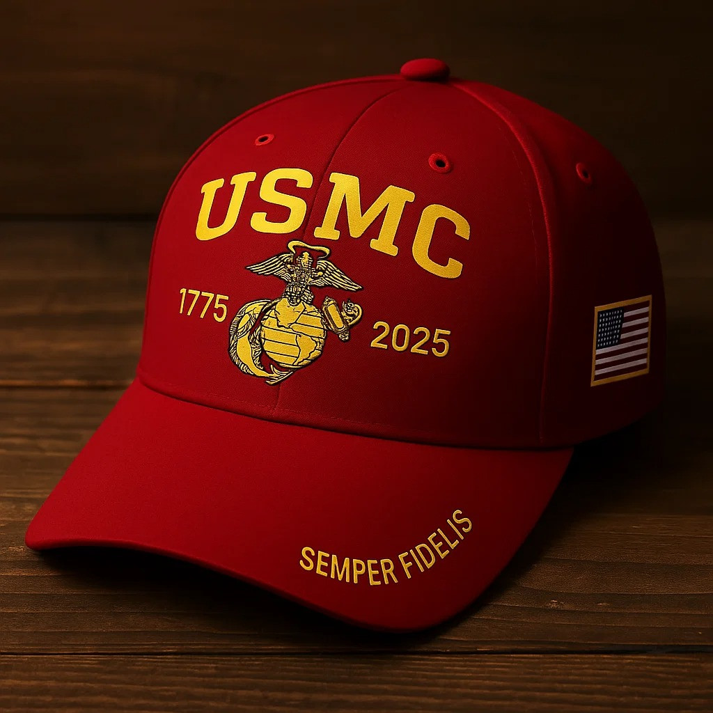 USMC Semper Fidelis 250 Limited Edition Cap Patriotic Gifts For Veterans