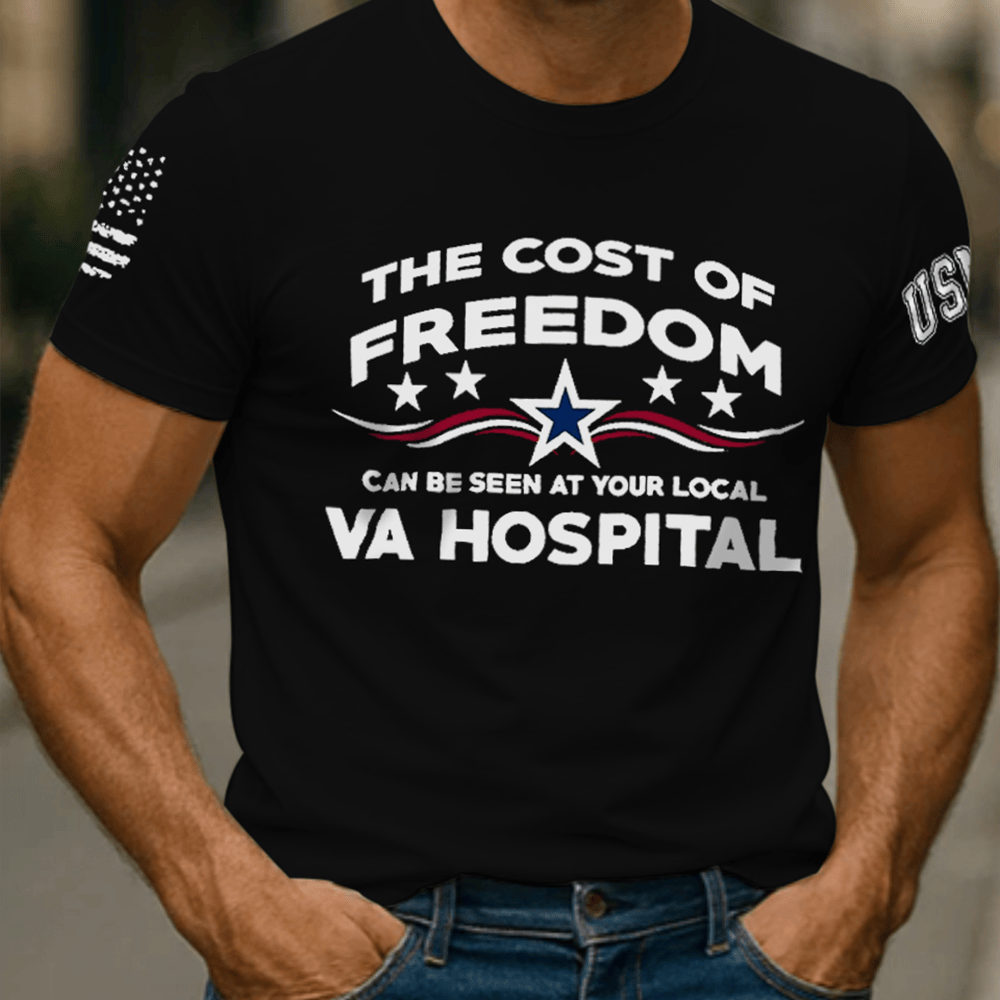 USMC The Cost Of Freedom T-Shirt Proud Marine Corp Unique Marine Corps Gifts