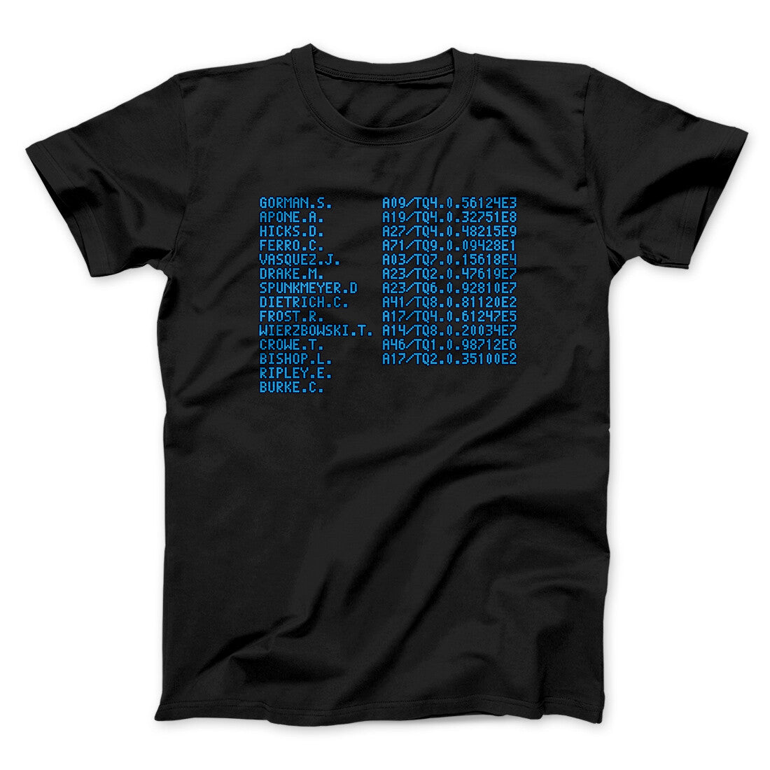 Uss Sulaco Crew List Unisex T-Shirt Gift For Friends